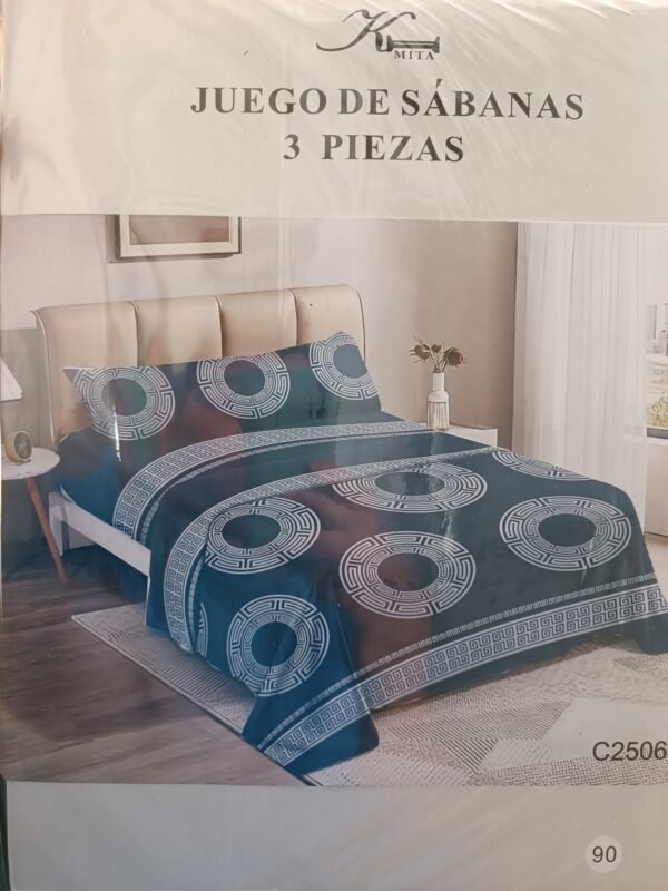 Juego sabana azul marino - Imagen 2